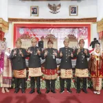 Anggota DPD RI Apt Destita Khairilisani, S.Farm., MSM., menghadiri Rapat Paripurna Istimewa dalam rangka Hari Ulang Tahun (HUT) ke-22 Kabupaten Seluma yang digelar di Kantor DPRD Seluma, Jumat (23/5).